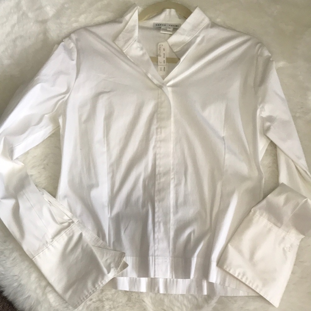 White Sarah Pacino Blouse